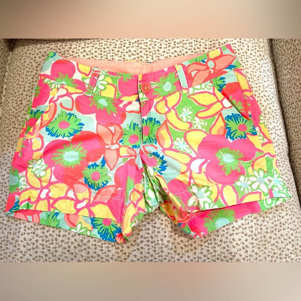 Lilly Pulitzer Womens Shorts Size 0